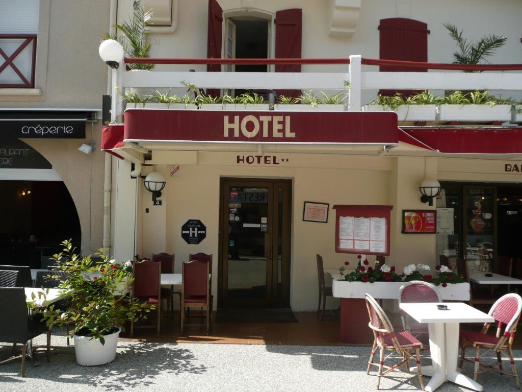 Hôtel La Côte d'Argent à Vieux-Boucau-les-Bains Extérieur photo